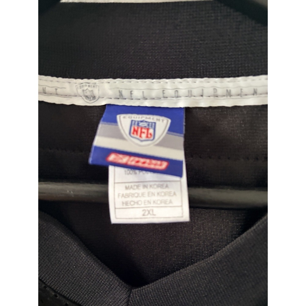 Reebok Pittsburgh Steelers Willie Parker #39 Black Jersey Mens Size 2XL NFL - Picture 7 of 9